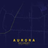 Map of Aurora