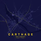 Map of Carthage