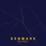 Map of Denmark
