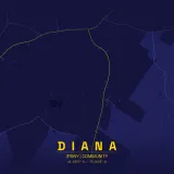 Map of Diana
