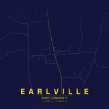 Map of Earlville