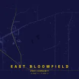 Map of East Bloomfield