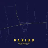 Map of Fabius