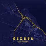 Map of Geddes