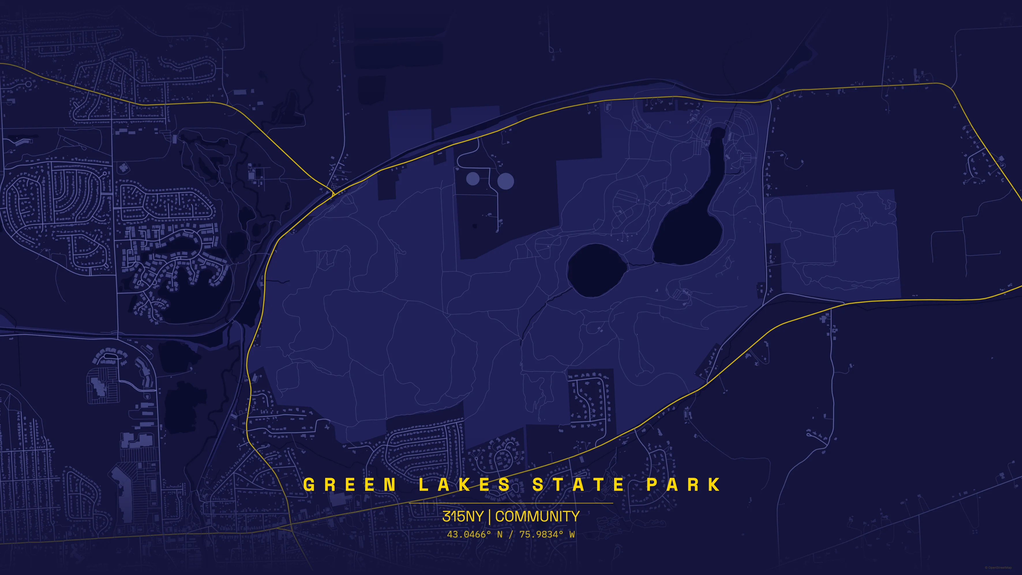 Green Lakes State Park