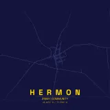 Map of Hermon