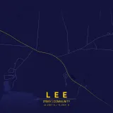 Map of Lee