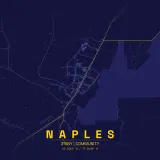 Map of Naples