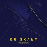 Map of Oriskany