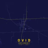 Map of Ovid
