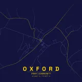 Map of Oxford