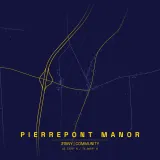 Map of Pierrepont Manor