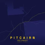 Map of Pitcairn
