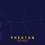 Map of Preston