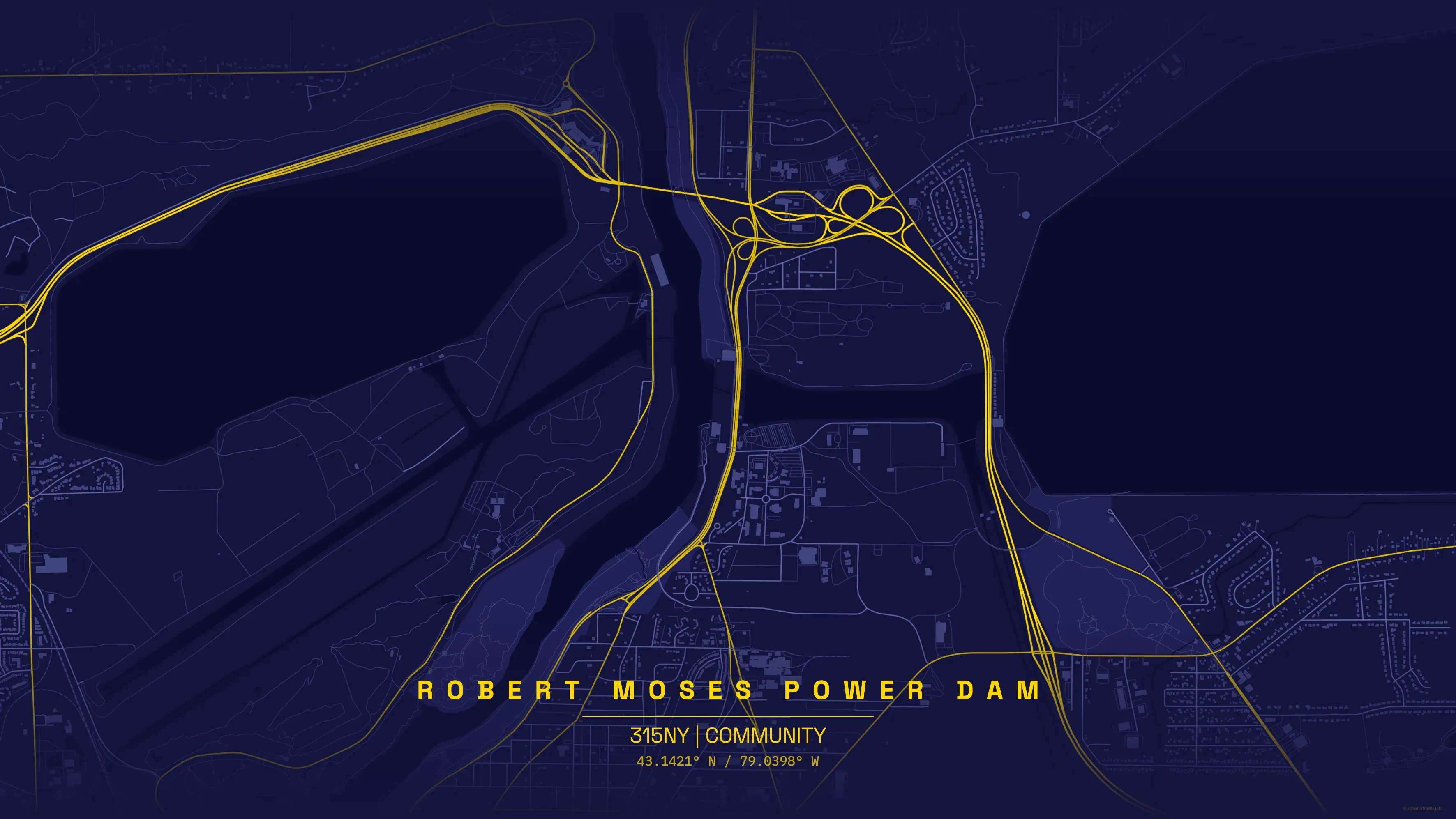 Robert Moses Power Dam