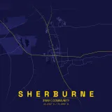 Map of Sherburne