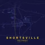 Map of Shortsville