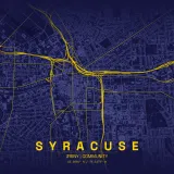 Map of Syracuse