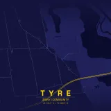 Map of Tyre
