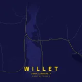 Map of Willet